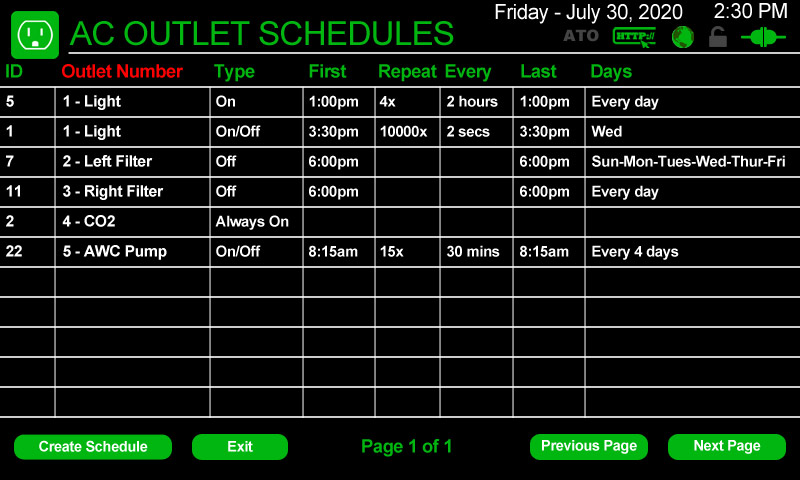 [Image: Schedules_Outlets1.jpg]